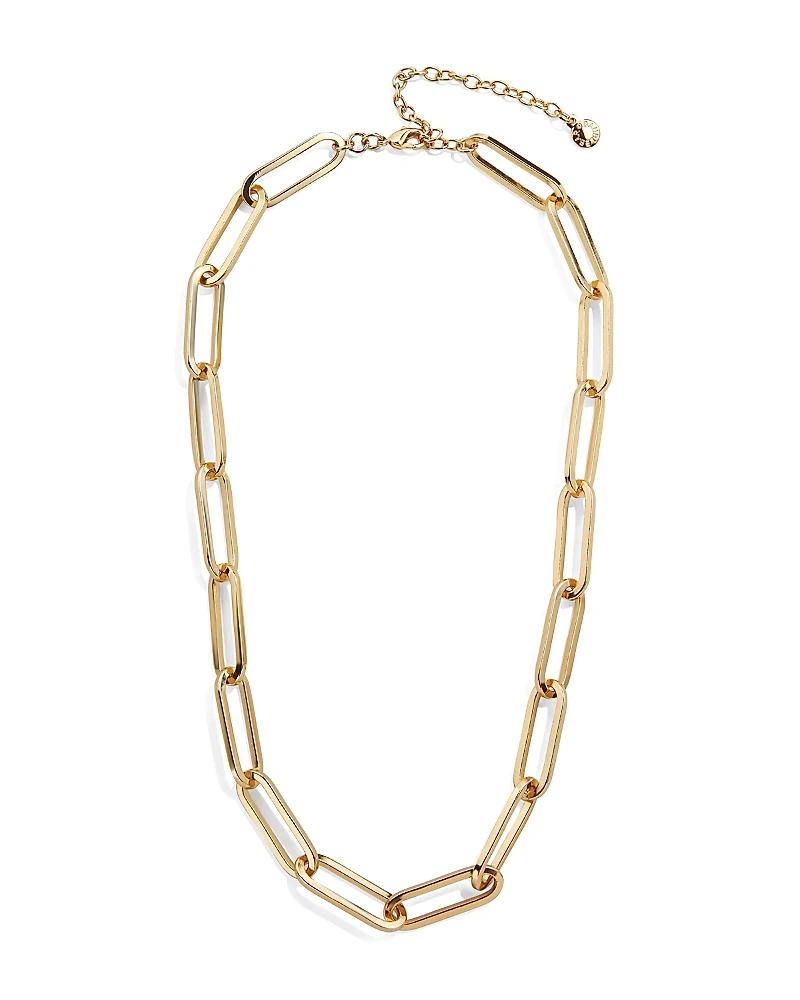 Baublebar Hera Large-Link Collar Necklace, 17-20