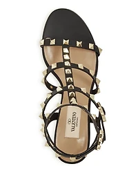 Women's Rockstud City Block Heel Sandals