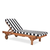 Safavieh Newport Chaise Lounge Chair With Side Table