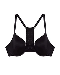 Future Foundation Lace-Racerback Front-Close Contour Bra