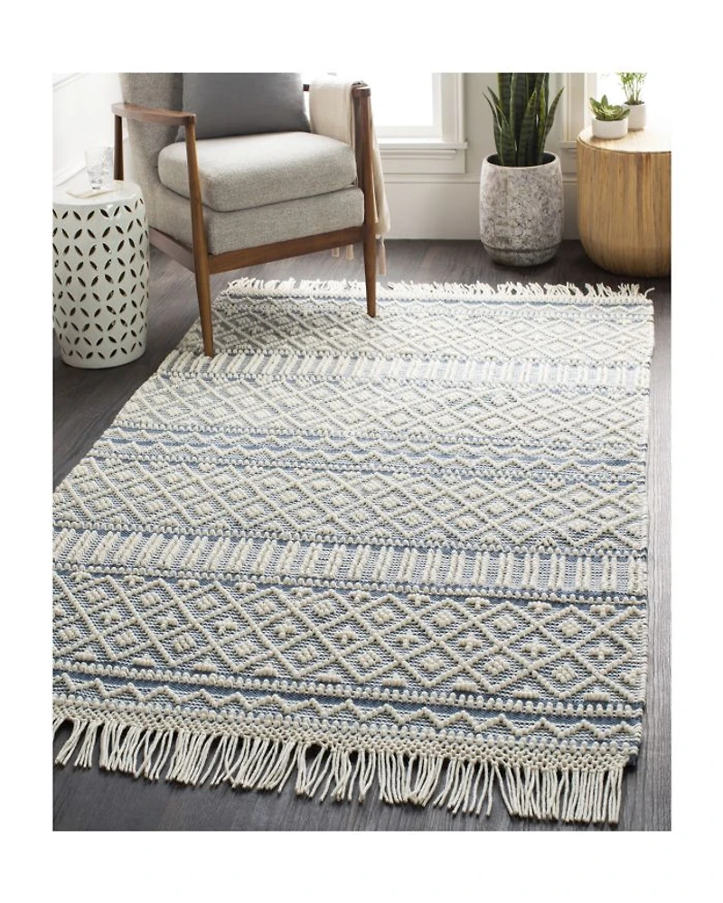 Livabliss Farmhouse Tassels FTS-2301 Runner Area Rug, 2'6" x 8'0"