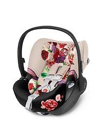 Cloud Q Infant Car Seat with SensorSafe in Spring Blossom