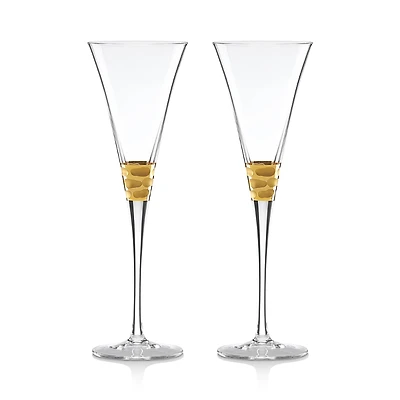 Michael Wainwright Truro Toasting Flute Set of 2