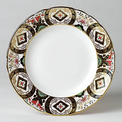 Royal Crown Derby Chelsea Garden Rim Soup Bowl