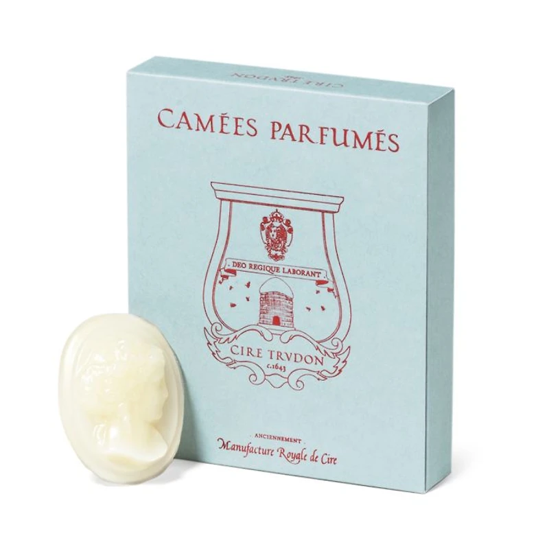 Abd El Kader Scented Wax Cameos, Moroccan Mint Tea, Set of 4