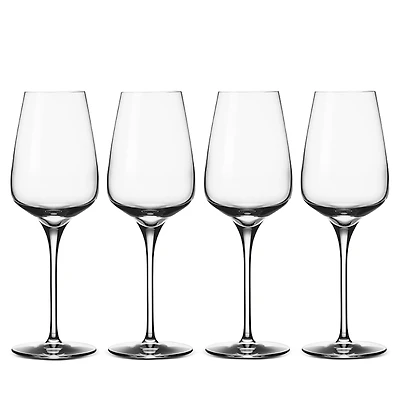 Villeroy & Boch Voice Basic White Wine Glasses, Set of 4