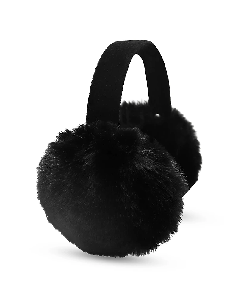 Surell Girls' Faux Fur Earmuffs