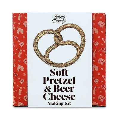 FarmSteady Soft Pretzel and Beer Cheese Making Kit
