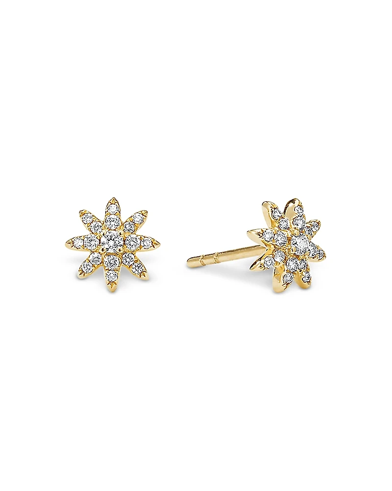 David Yurman Petite Starburst Stud Earrings