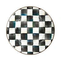 Courtly Check Enamel Salad Plate