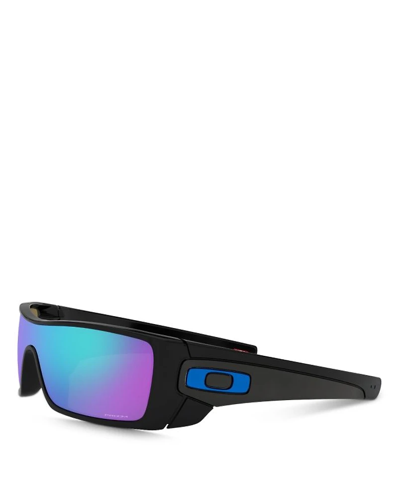 Batwolf Rectangular Sunglasses, 58mm