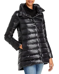 Amelia Stand Collar Down Puffer Coat