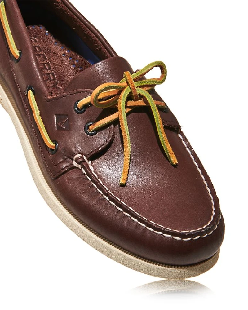 Men's Authentic Original Two Eye Leather Boat Shoes
