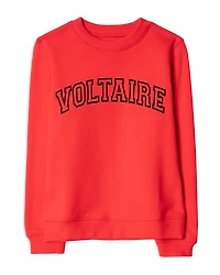 Zadig & Voltaire Boys' Joe Cotton Graphic Sweatshirt - Little Kid, Big Kid