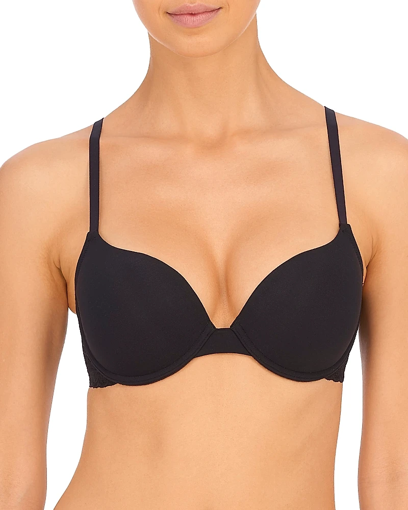 Natori Sheer Glamour Push Up Underwire Bra