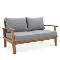 Modway Marina Outdoor Patio Teak Loveseat