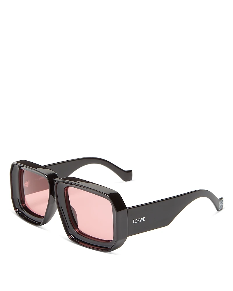 Loewe Paula's Ibiza Geometric Sunglasses, 56mm