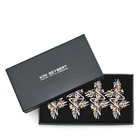Butterflies Napkin Ring, Set of 4