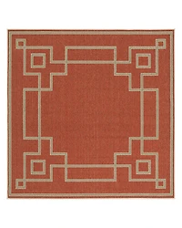 Livabliss Alfresco Alf-f Square Area Rug, 8'10 x 8'10
