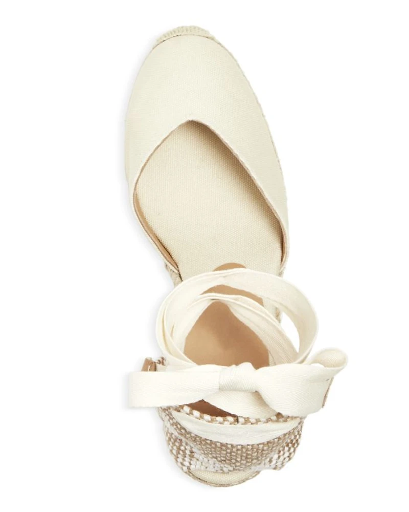 Women's Chiara Ankle Tie Wedge Espadrille Sandals