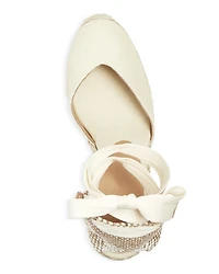 Women's Chiara Ankle Tie Wedge Espadrille Sandals