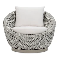Bernhardt Savaii Swivel Outdoor Chair