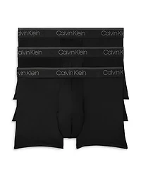 Microfiber Stretch Wicking Low Rise Boxer Briefs, Pack of 3