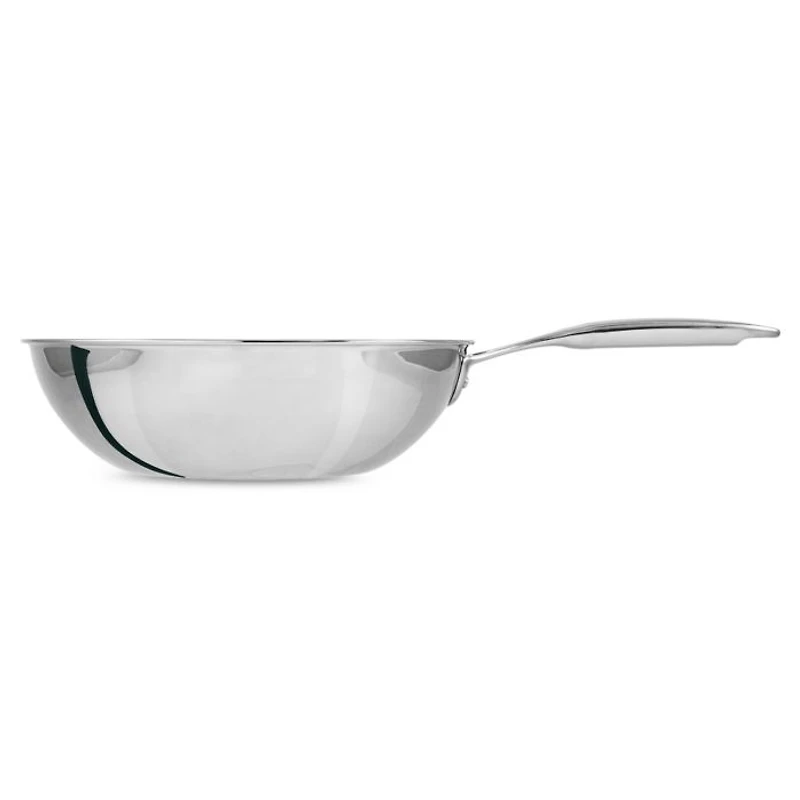 Cristel Stainless Steel 12" Wok