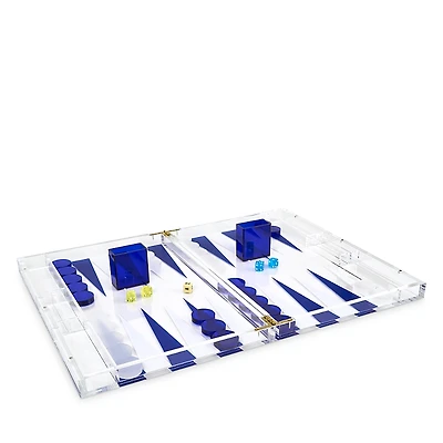Tizo Design Lucite Backgammon Set