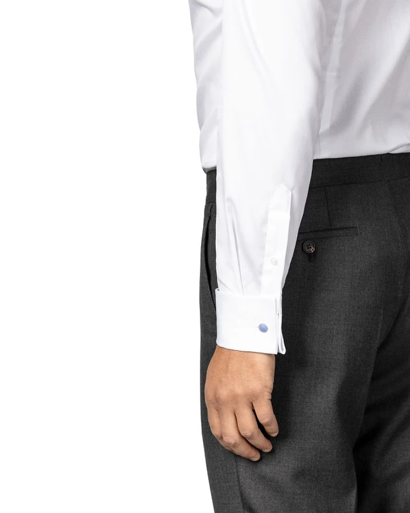 Slim Fit Signature Twill French Cuff Dress Shirt