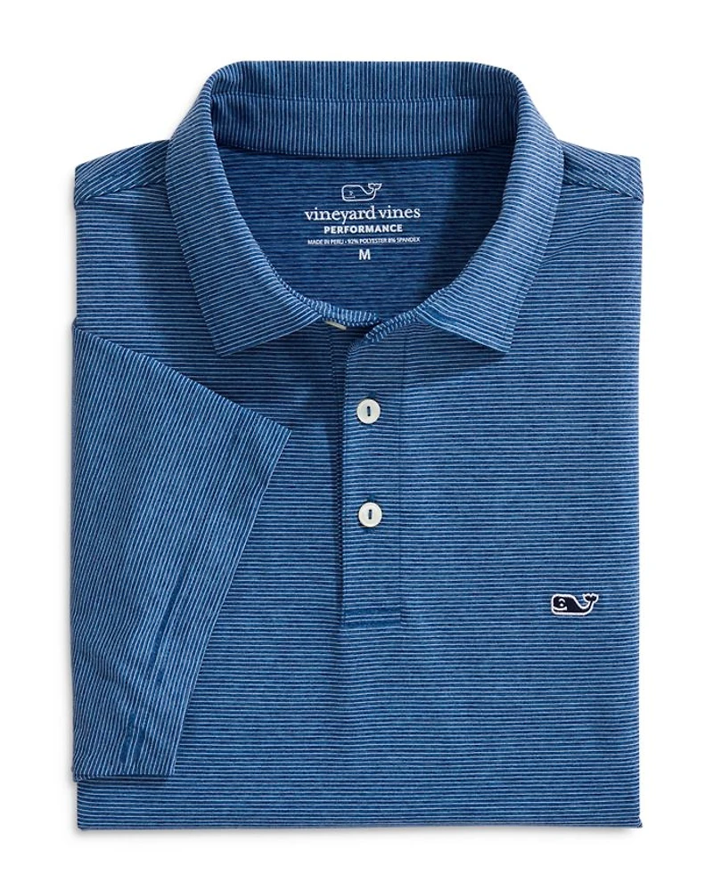 St. Jean Stripe Sankaty Regular Fit Polo Shirt
