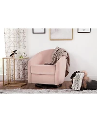 Madison Velvet Glider