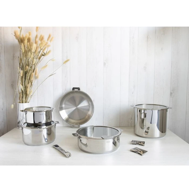 Cristel Casteline Tech 12-Piece Cookware Set - Bloomingdale's Exclusive!
