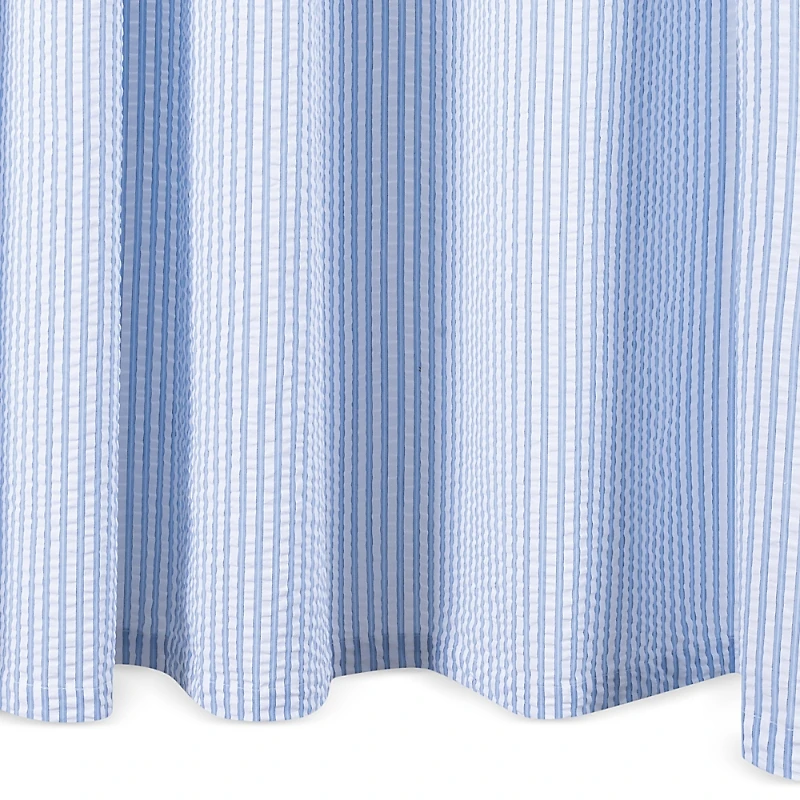 Matouk Matteo Seersucker Shower Curtain