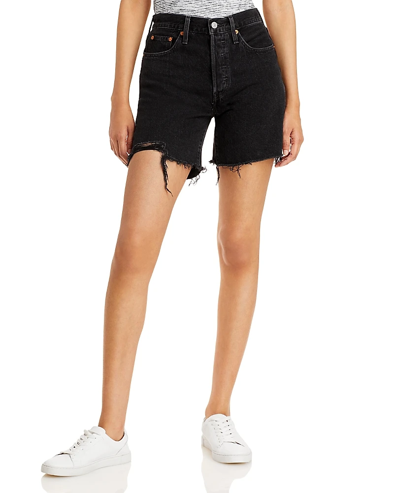 Levi's 501 Mid Thigh Denim Shorts