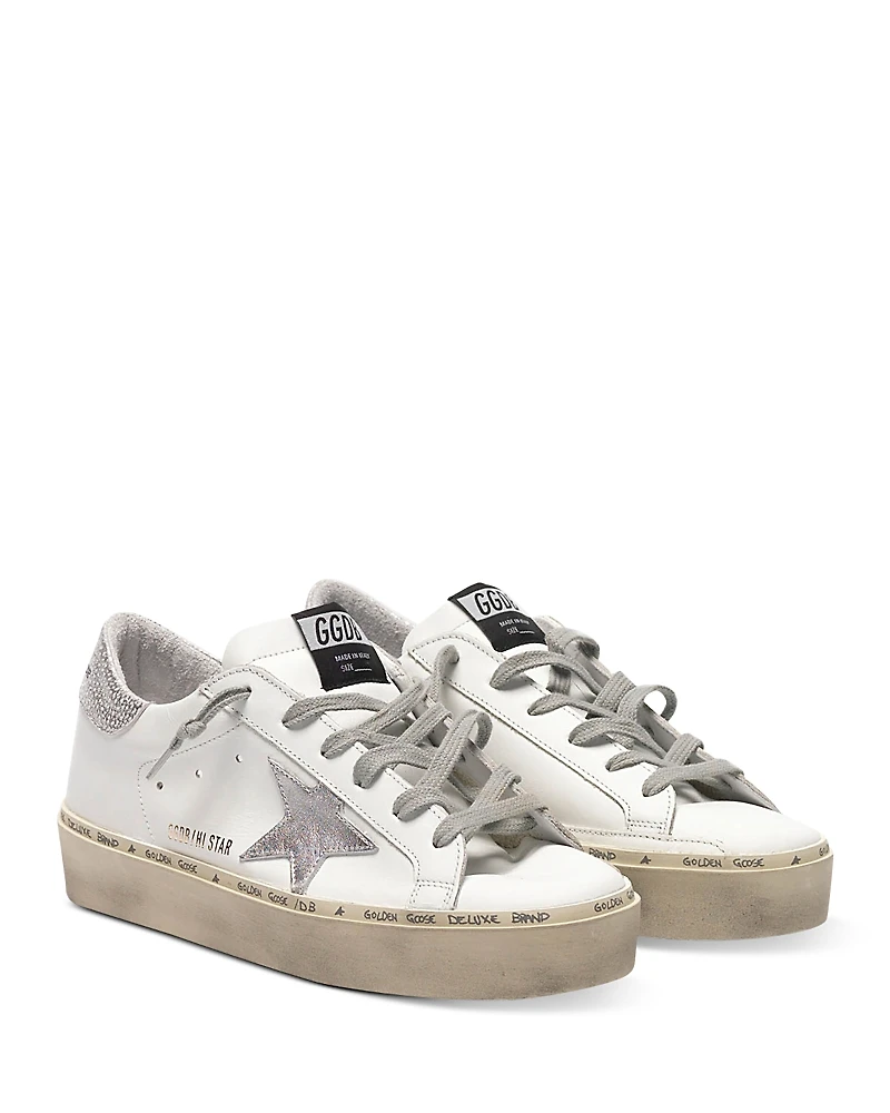 Golden Goose Deluxe Brand Women's Hi Star Leather Sneakers