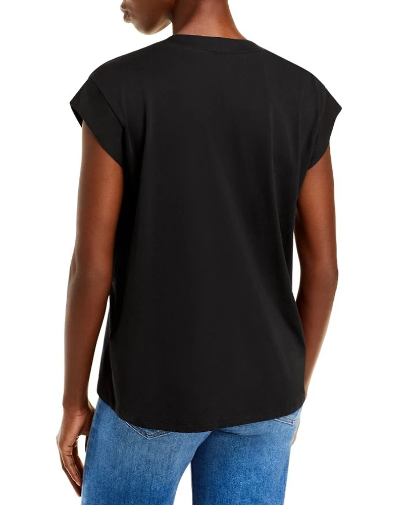 Le Mid Rise V-Neck Tee