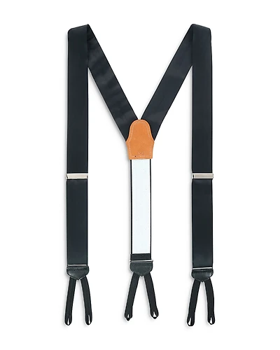 Trafalgar Sutton Formal Solid Color Silk Brace