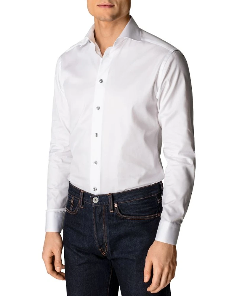 Contemporary Fit Twill Dress Shirt