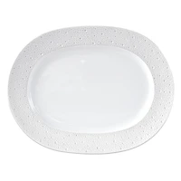 Bernardaud Ecume Perle Oval Platter