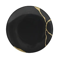 Bernardaud Kintsugi Charbon Coupe Salad Plate