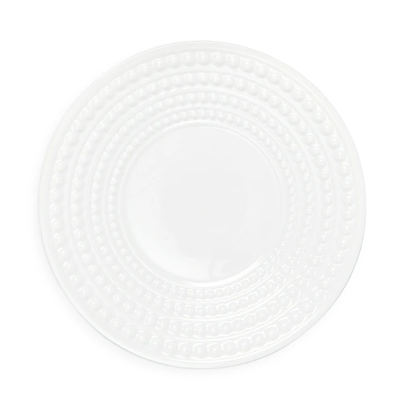 L'Objet Perlee White Saucer