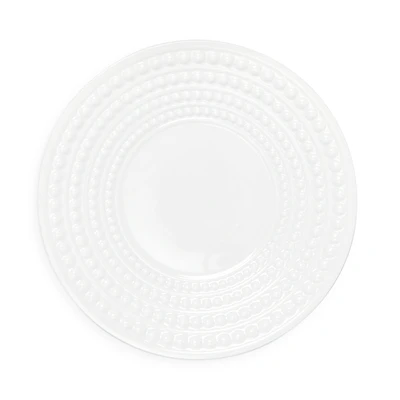 L'Objet Perlee White Saucer