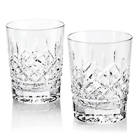 Lismore Double Old Fashioned Glass, Set of 2