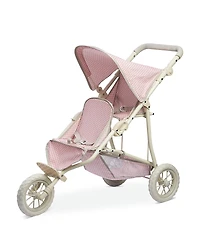 Teamson Olivia's Little World, Baby Doll Twin Jogging Stroller - Ages 3+