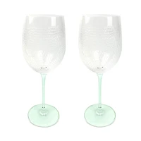 Michael Wainwright Panthera Clear Wine Glass, Set of 2