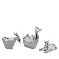 Nambe Miniature Nativity Animals Set