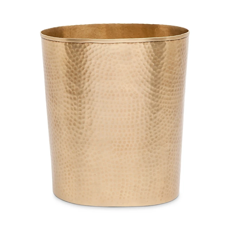 Pigeon & Poodle Verum Hammered Oval Wastebasket