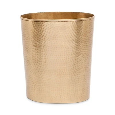 Pigeon & Poodle Verum Hammered Oval Wastebasket