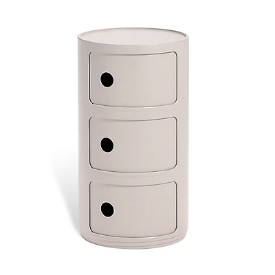 Kartell Componibili Bio 3 Tier Storage Tower